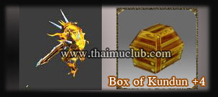 Golden Satyros  Box of Kundun +4